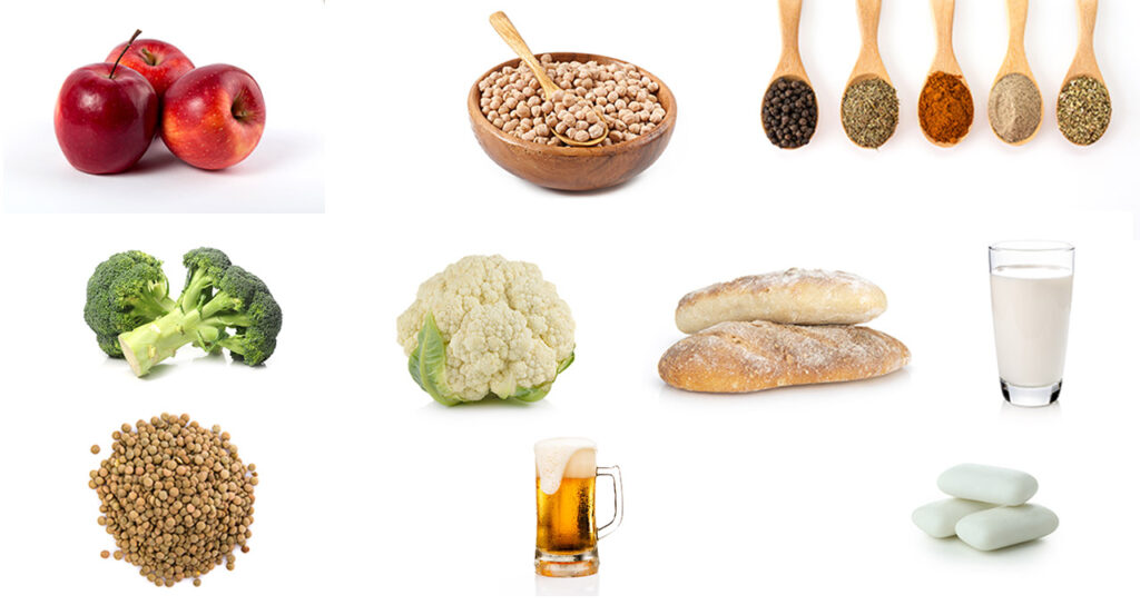 Alimentos que hinchan la barriga