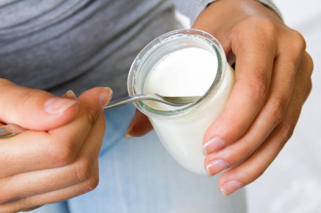 El yogur es bueno para la diarrea