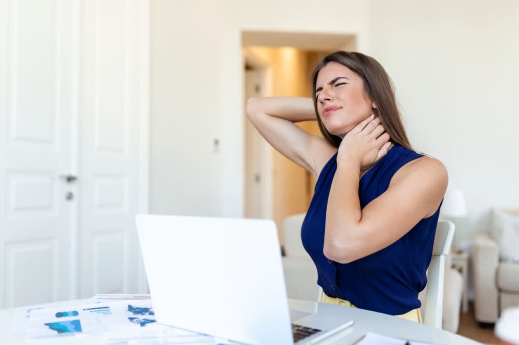 Dolor de cuello por cervicales