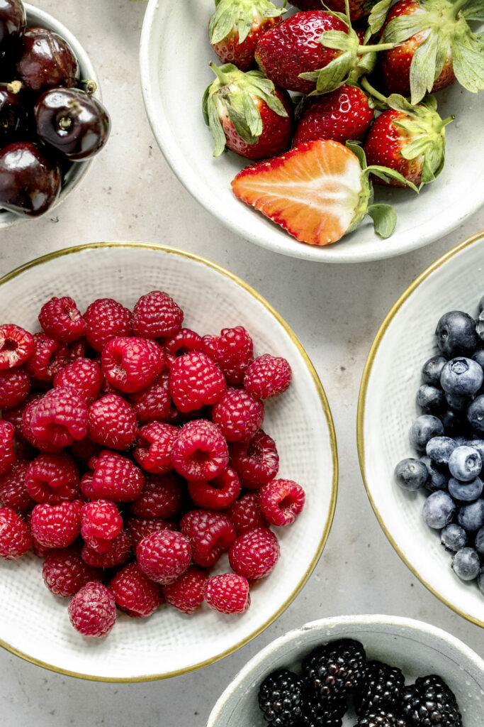 Frutas con menos azúcar